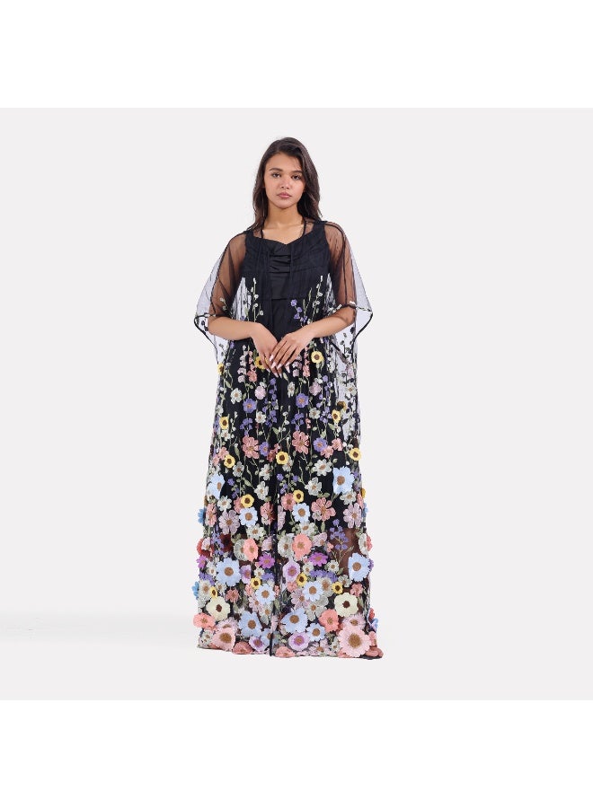 Obaha Rose-patterned dress - Image 1